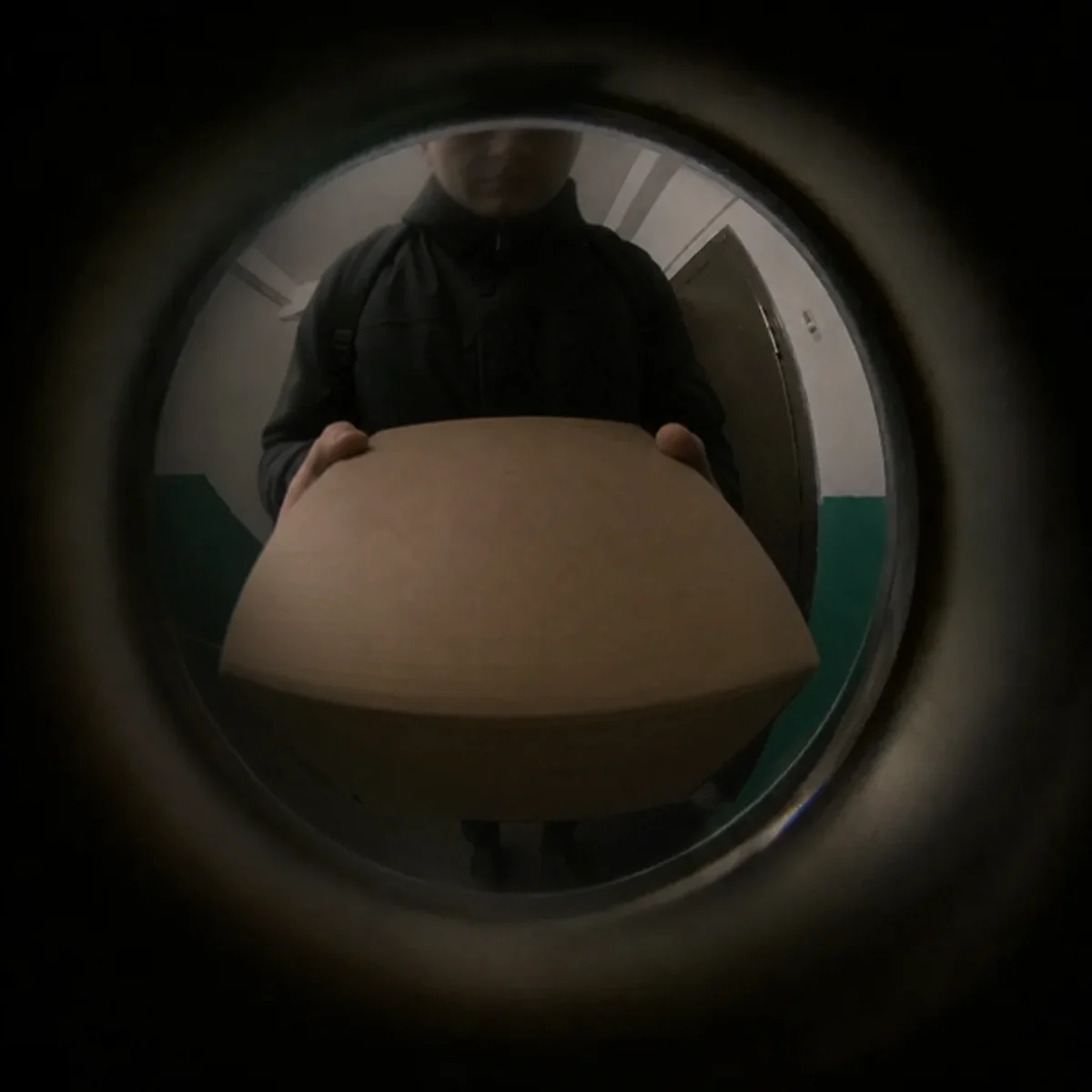 A delivery at the door